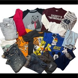 15 pieces 18-24mo/ 2T lot play clothes - Carter’s, Disney, 1989 Place etc.